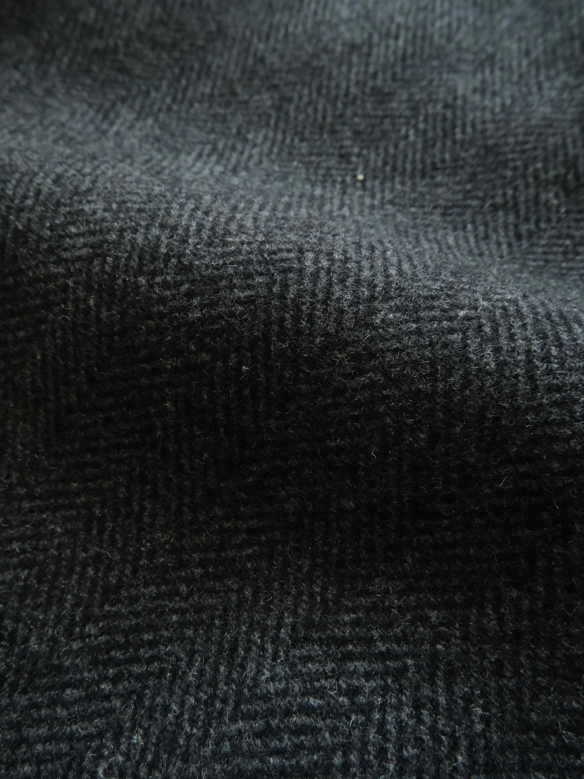 Leather Collar Tweed Work Jacket